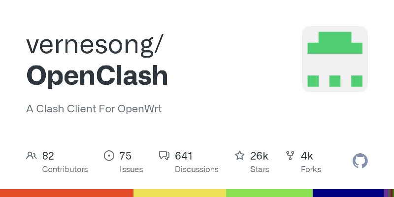 GitHub - vernesong/OpenClash: A Clash Client For OpenWrt