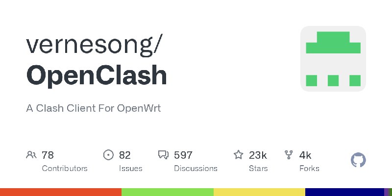 GitHub - vernesong/OpenClash: A Clash Client For OpenWrt