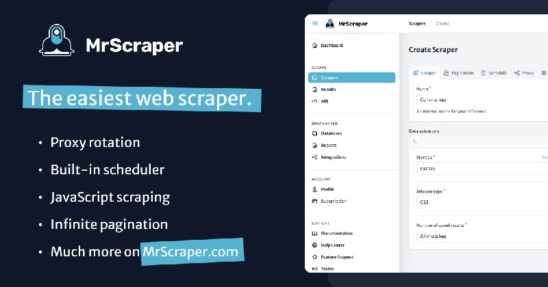 Scrape Any Website with AI & Proxies | MrScraper