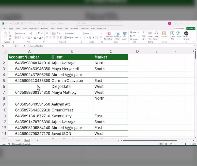 Miss Excel (@themissexcel) on X