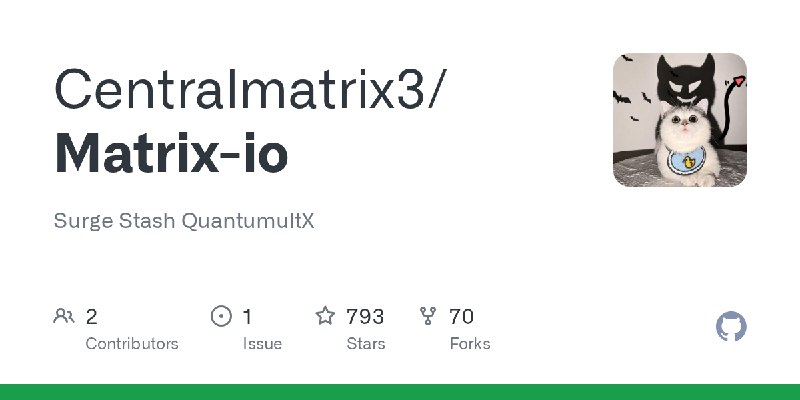 GitHub - Centralmatrix3/Matrix-io: Surge Stash QuantumultX