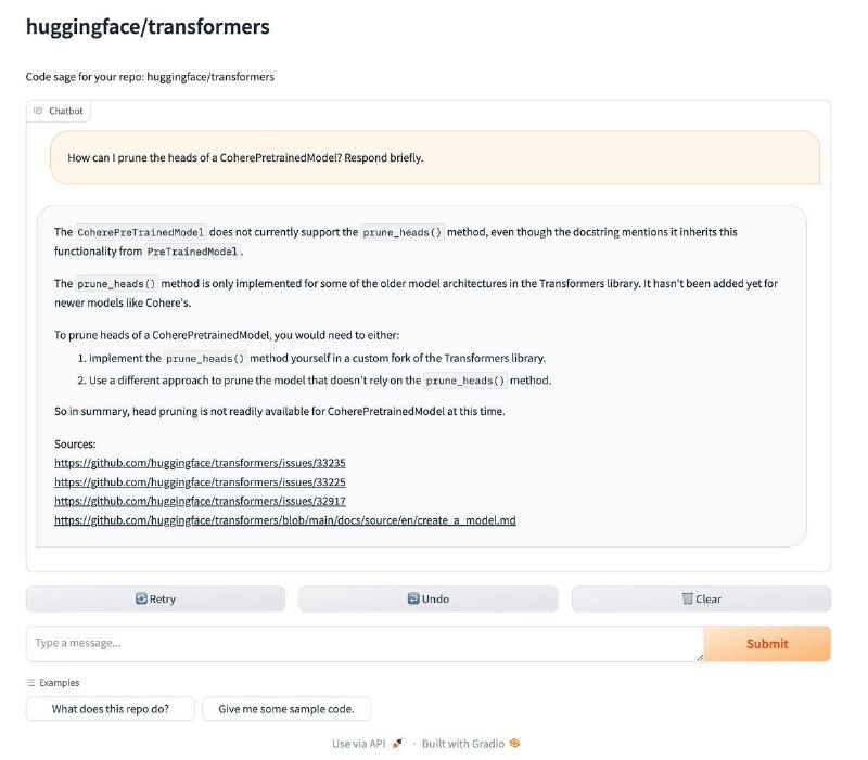 #编程 一款使用简单命令即可与代码库进行对话交互的工具